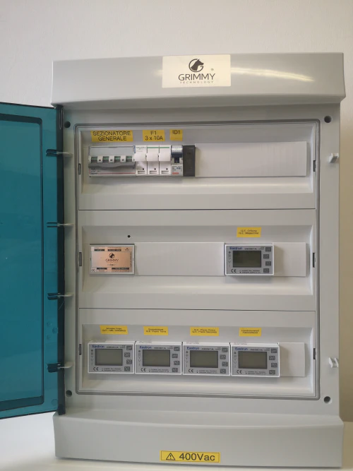 Quadro di misura per carichi elettrici